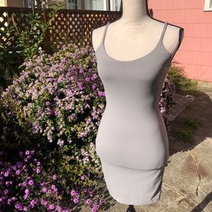 Grey tight mini dress dolls kill showpo small